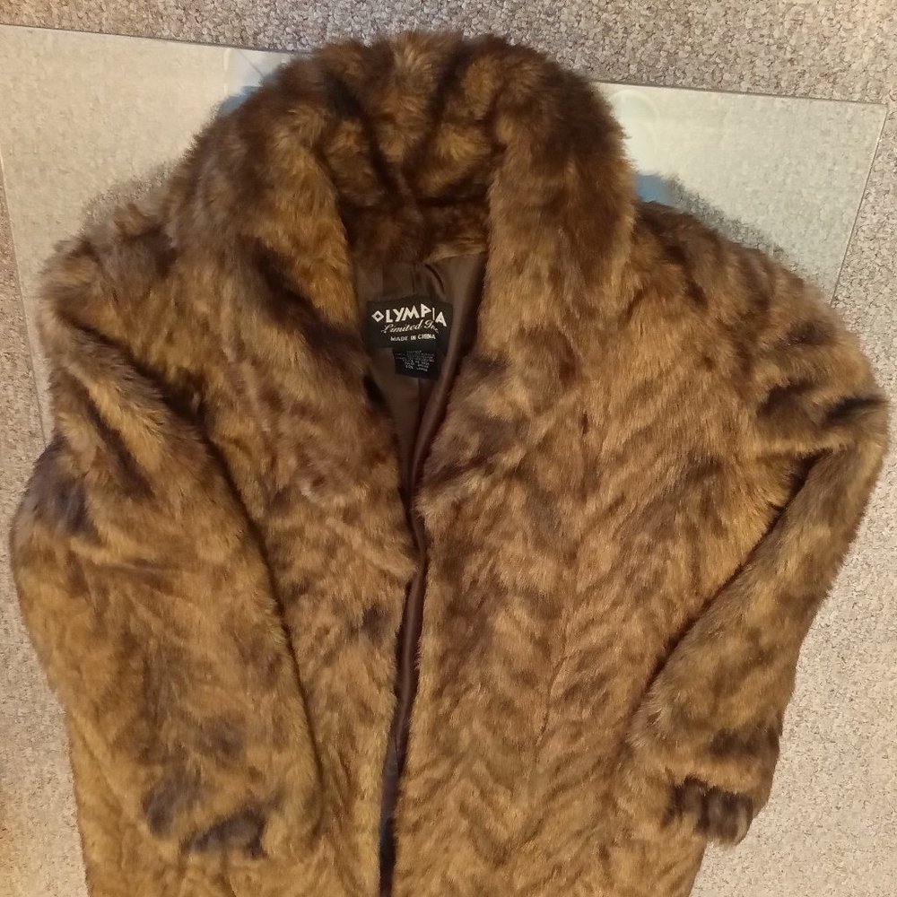 Olympia faux shop furs